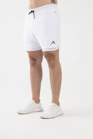 2 in 1 Shorts (White)