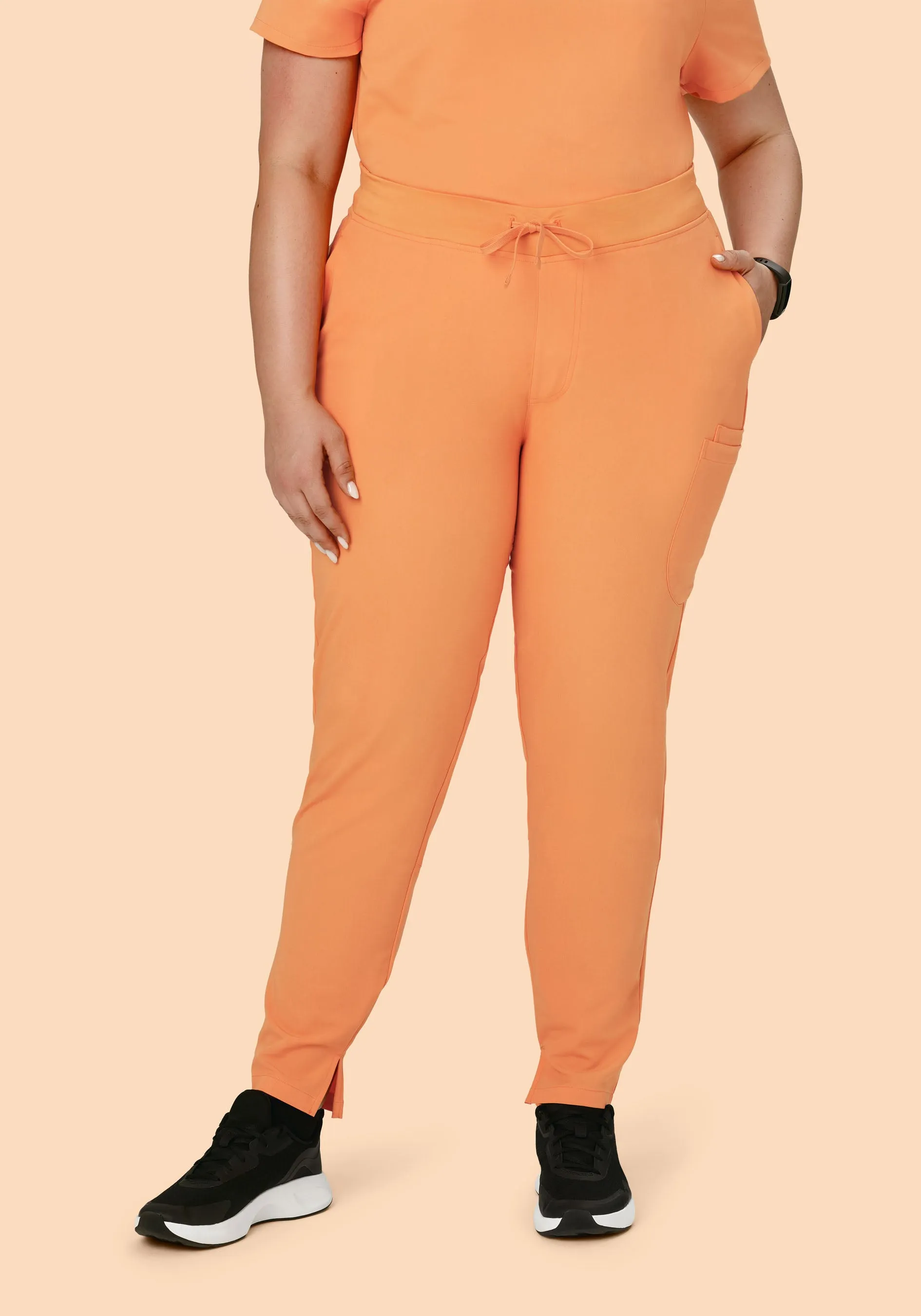 6 Pocket Slim Pants Cantaloupe