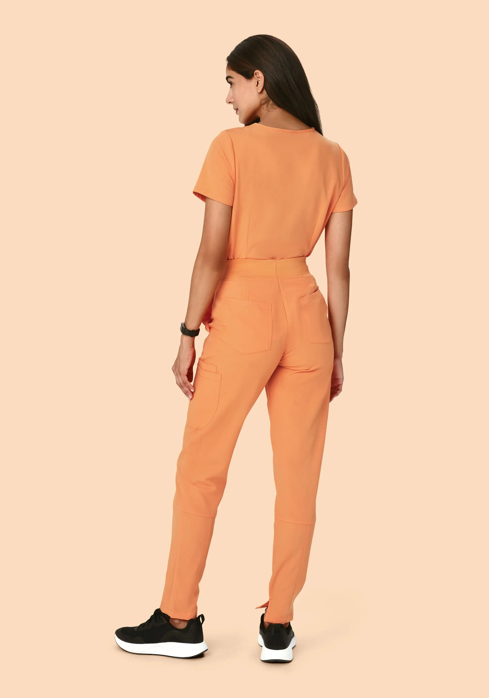 6 Pocket Slim Pants Cantaloupe