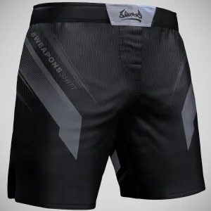 8 Weapons Shift Fight Shorts Black/Black