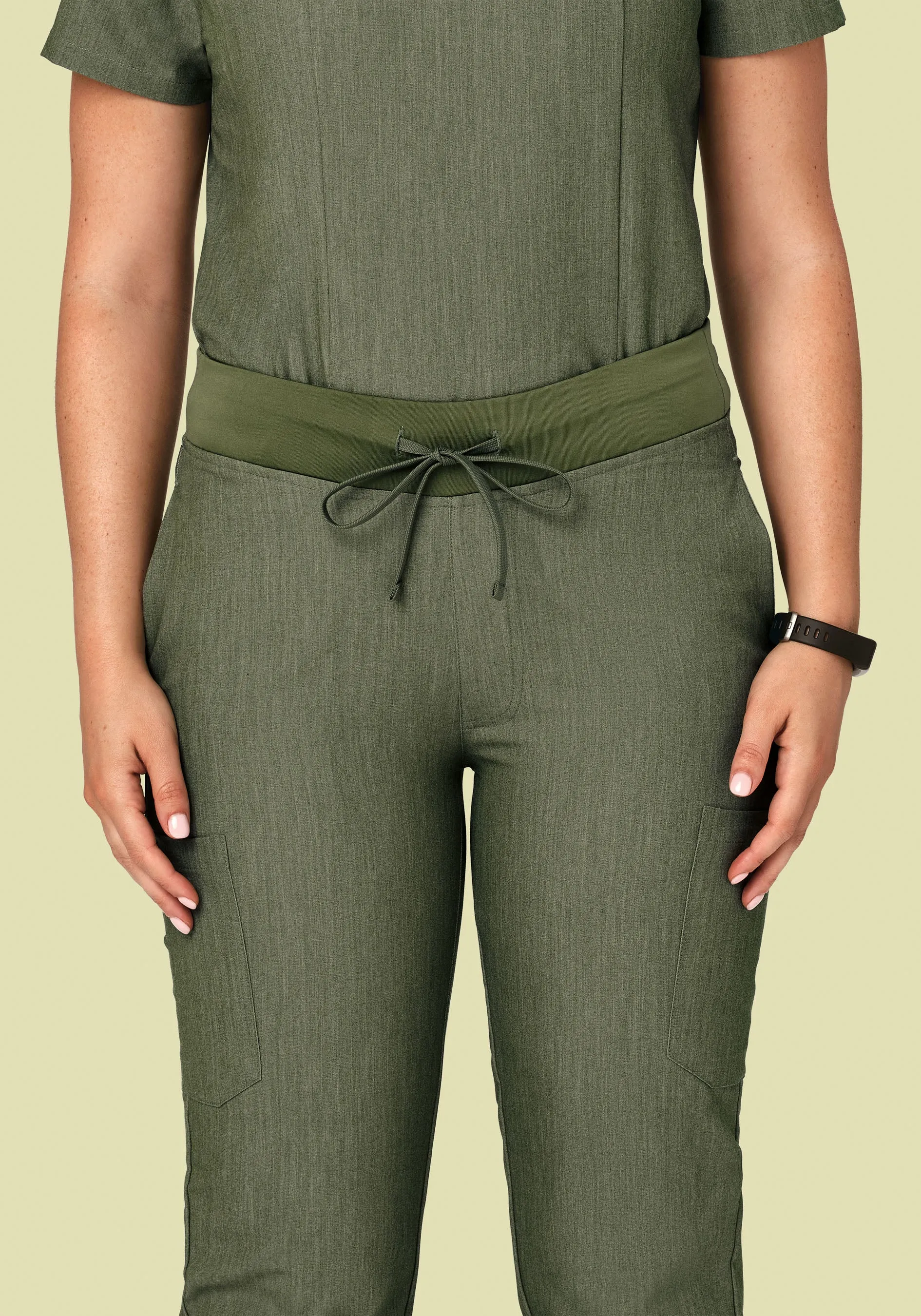 9 Pocket Cargo Pants Heather Olive