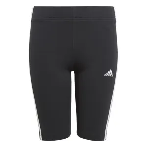 adidas 3 Stripes BK Shorts - Girls - Black/White