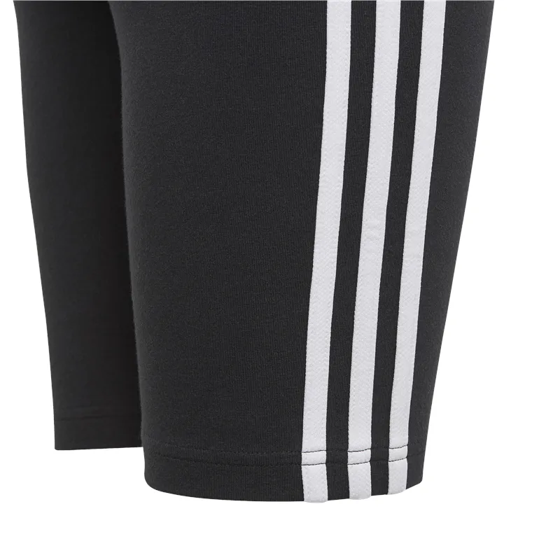 adidas 3 Stripes BK Shorts - Girls - Black/White