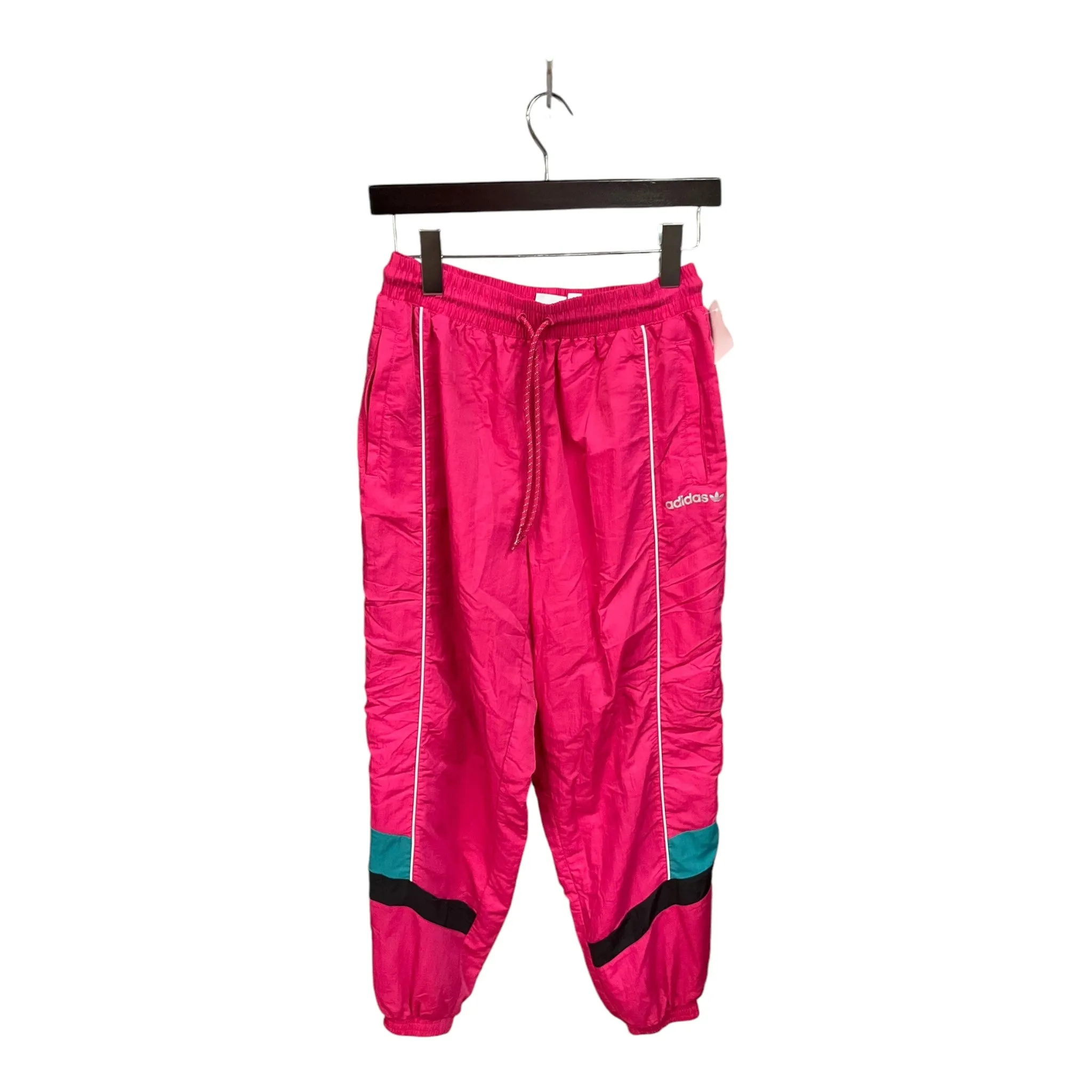 Adidas Athletic Pants in Vibrant Pink, Size Small