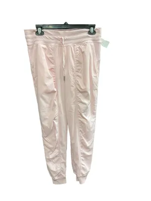 Athletic Pants By Lululemon In Pink, Size: 8