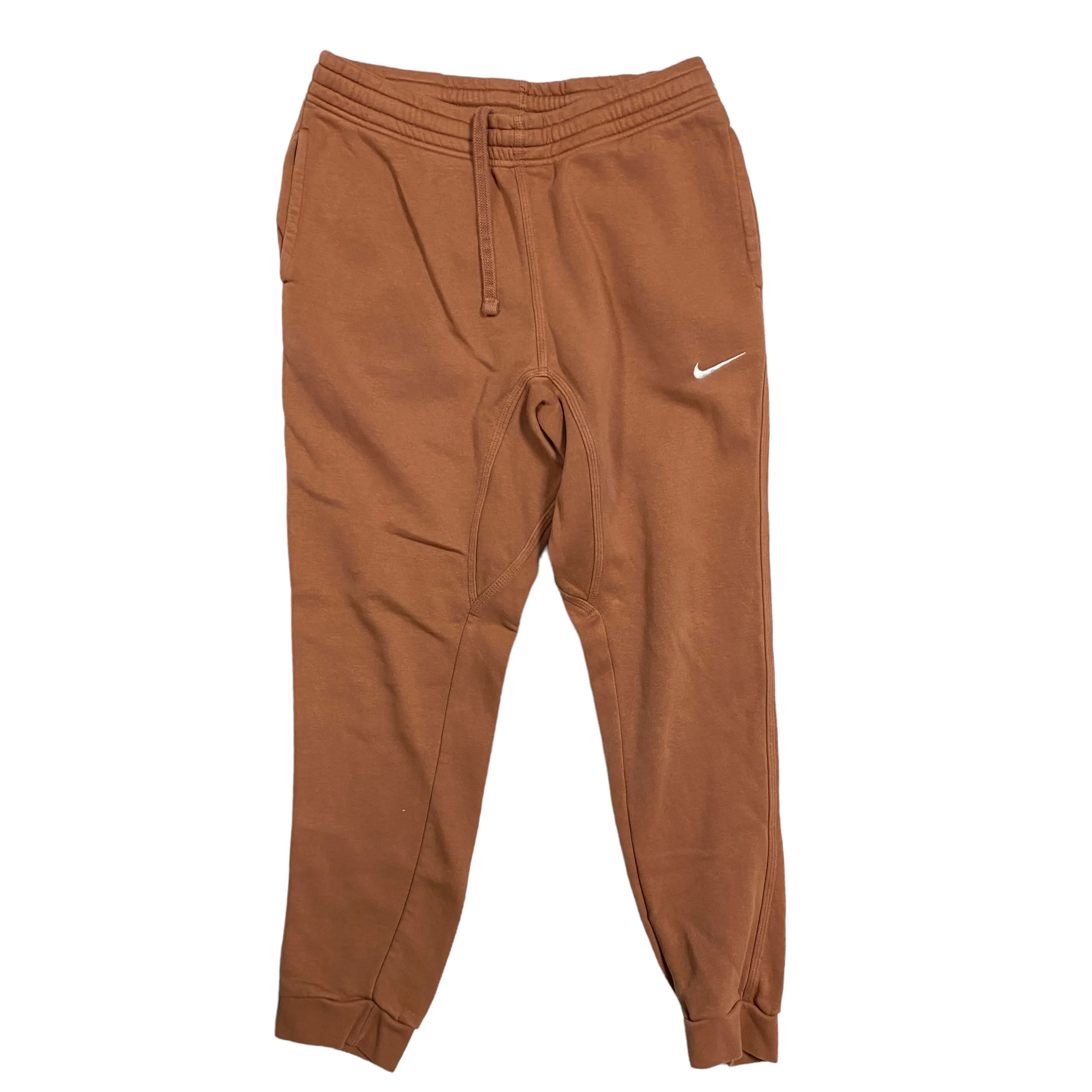 Athletic Pants By Nike In Orange, Size: L