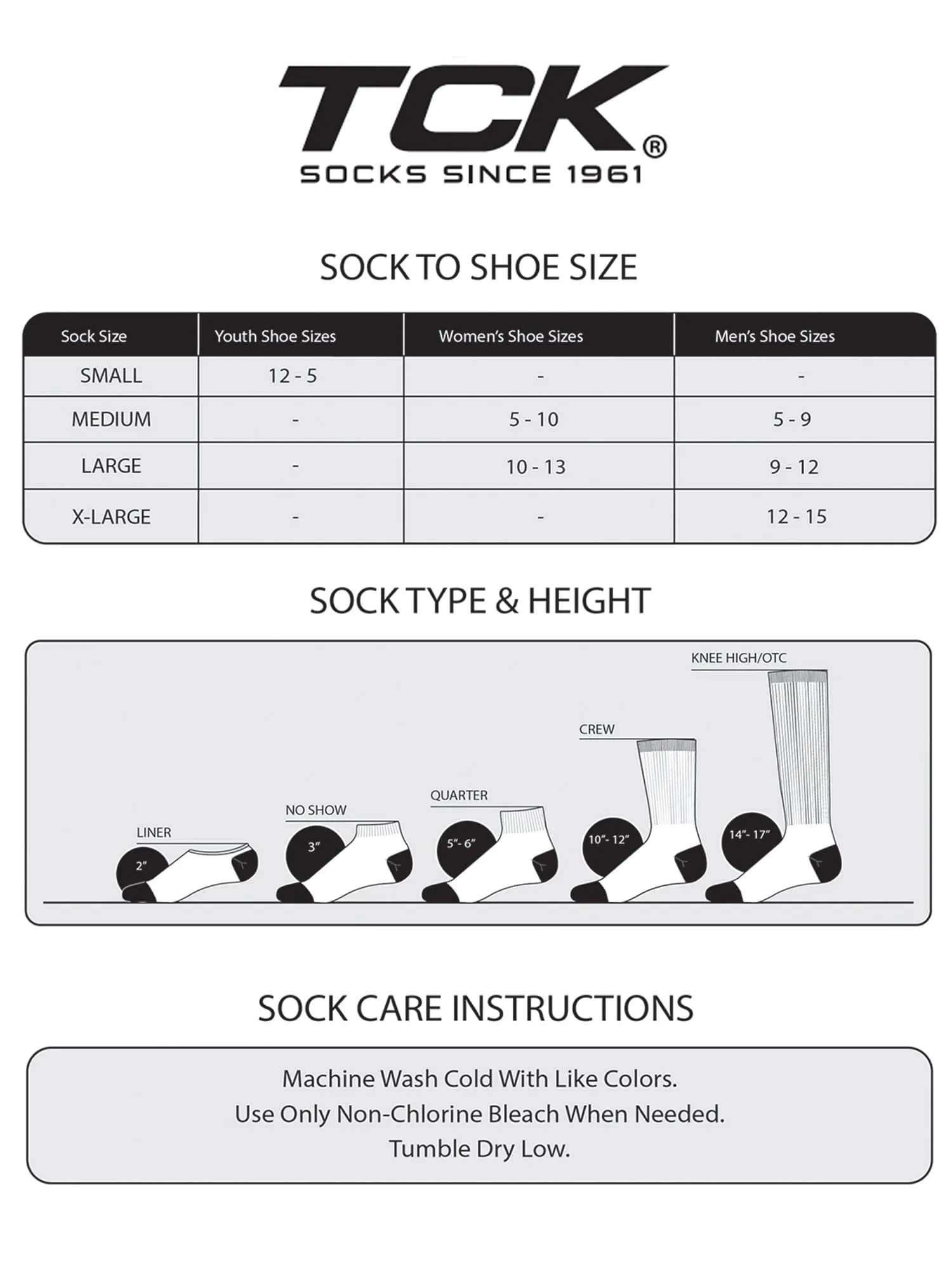 Athletic Sports Socks Crew Length 3-pack