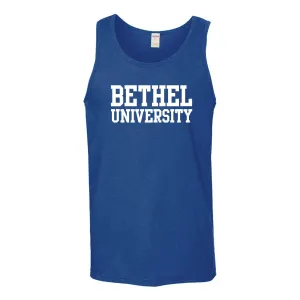 Bethel University Pilots Basic Block Tank Top - Royal