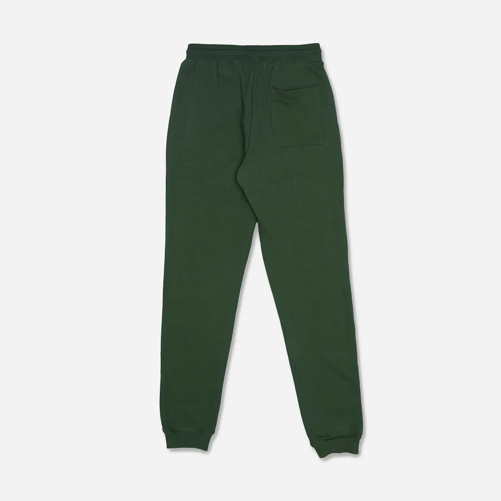 Blaze Felt Applique Sweatpants Olive