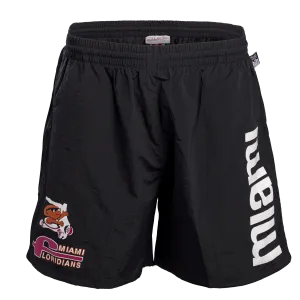 Court Culture X Mitchell and Ness Floridians Black Miami Shorts