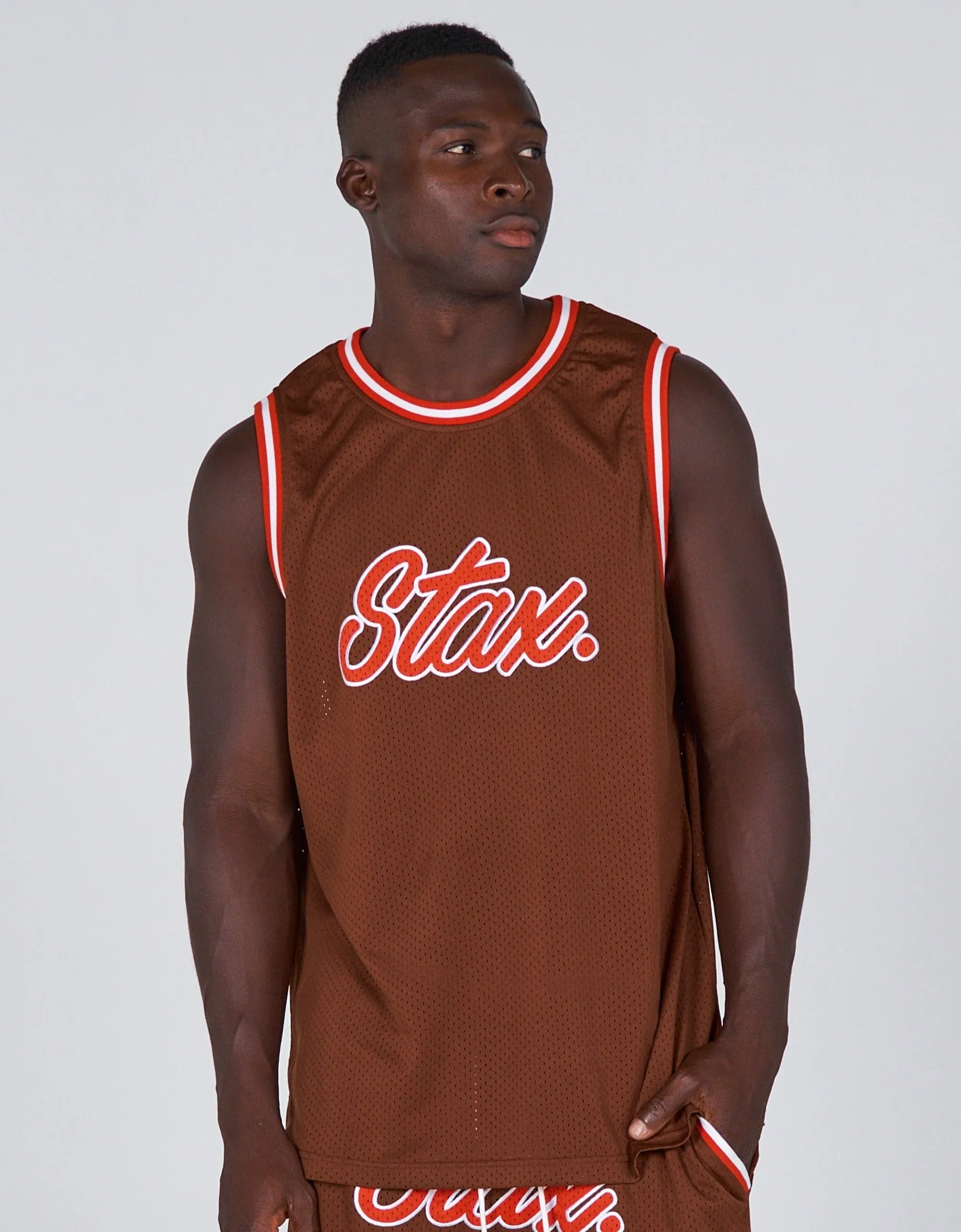 Court Drip Basketball Singlet - Tennessee