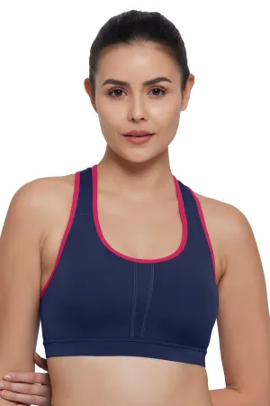 Energize Medium Impact Bra - Medieval Blue