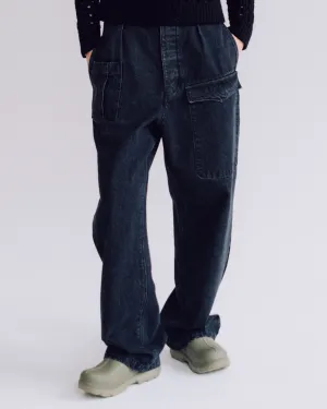 Black Denim Guerilla Pants - Optimized Title