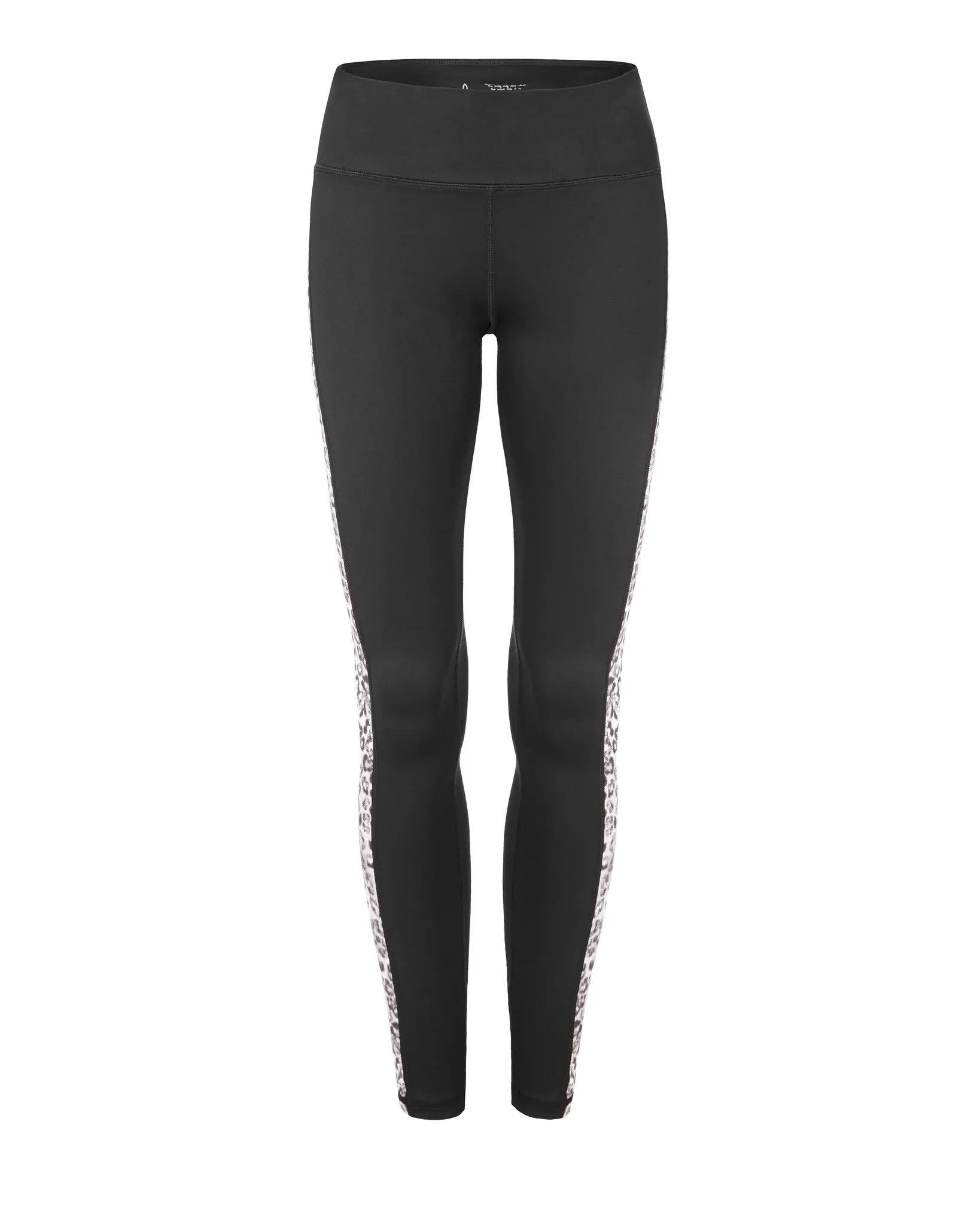 Lauren - Snow Leopard - Full Length Performance Compression Tights