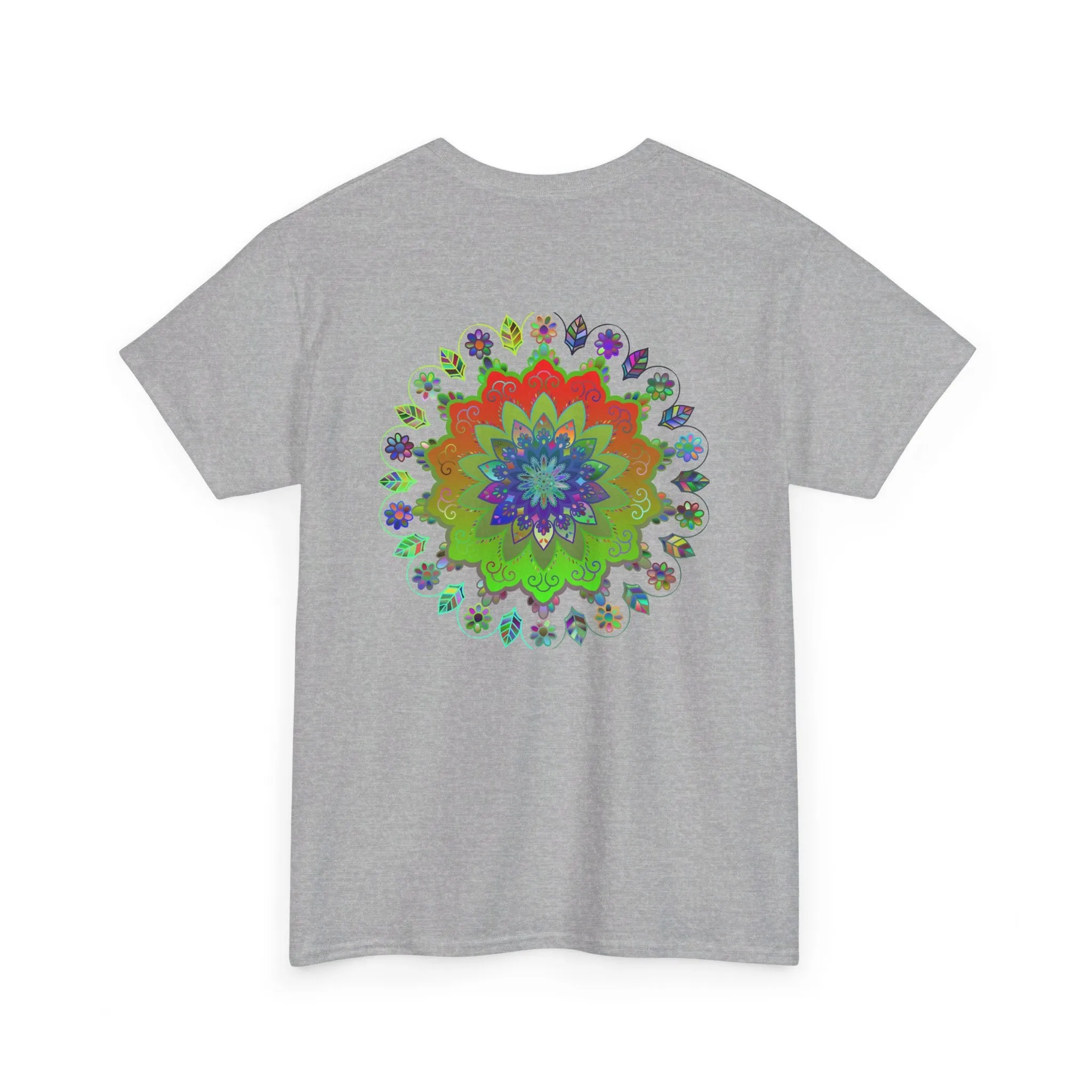 Mandala Art Yoga Mindfulness Tee 100% Cotton Unisex