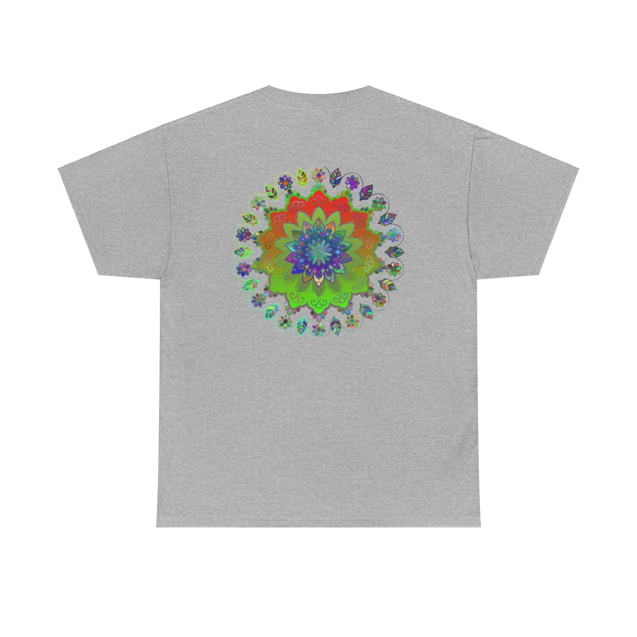 Mandala Art Yoga Mindfulness Tee 100% Cotton Unisex