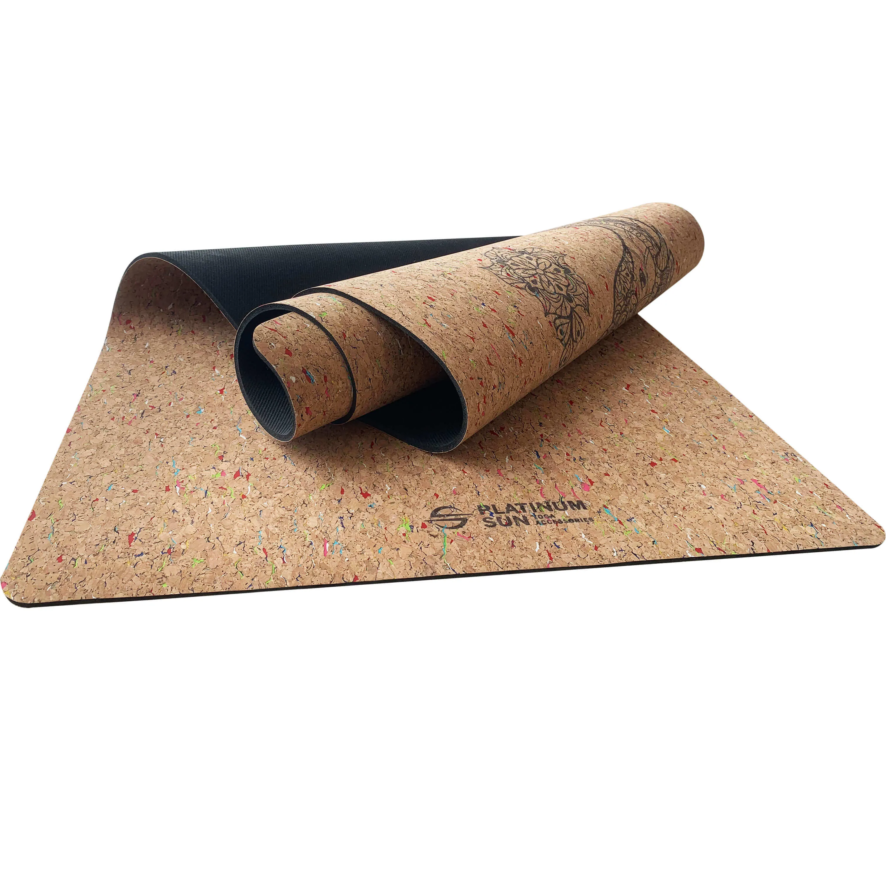 Non Slip Cork Yoga Mat | Colored Elephant