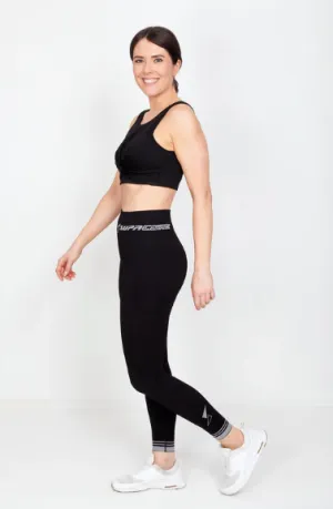 Postpartum Recovery Leggings - CORETECH™ SupaCore Vixen 7/8 Black