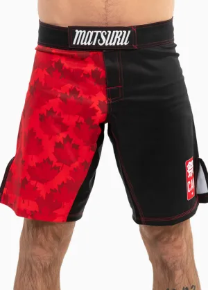 "Canadian Grappler" Combat Shorts