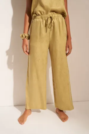 The Drawstring Pant - Tomatillo