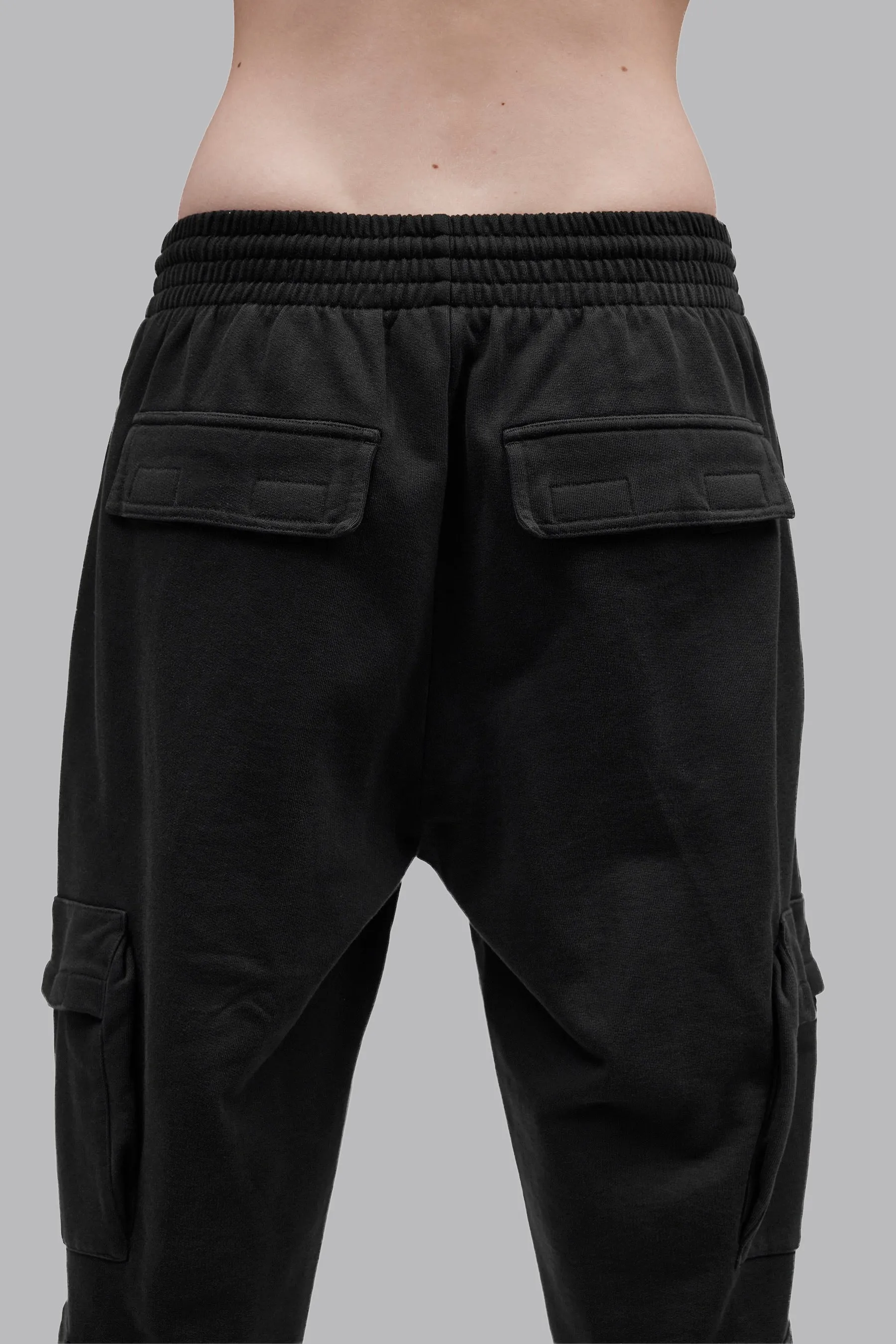 V_LYFE420 CARGO JOGGERS - Black