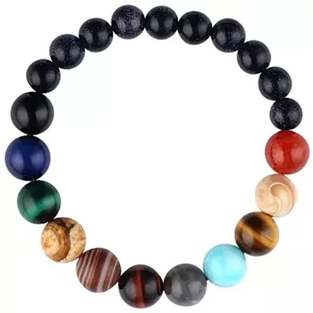 Yoga Chakra Solar System Bracelet