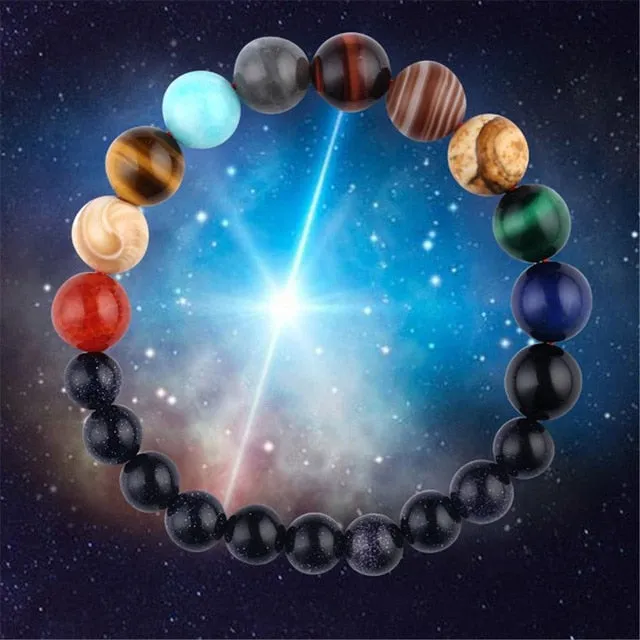 Yoga Chakra Solar System Bracelet